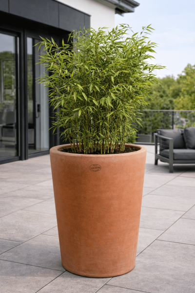 VASO MAREMMA – moderner hoher Terracottatopf